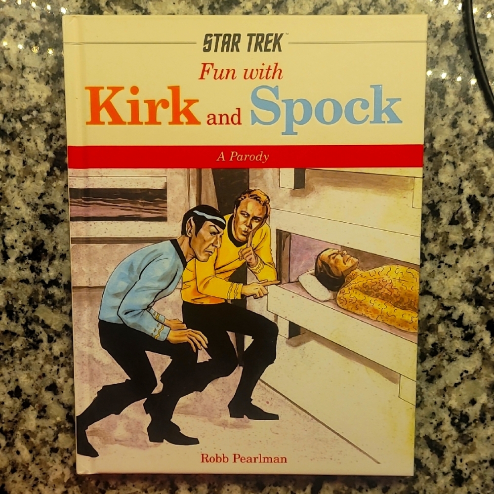 Fun! Star Trek Fun with Kirk and Spock Book Stocking Stuffer